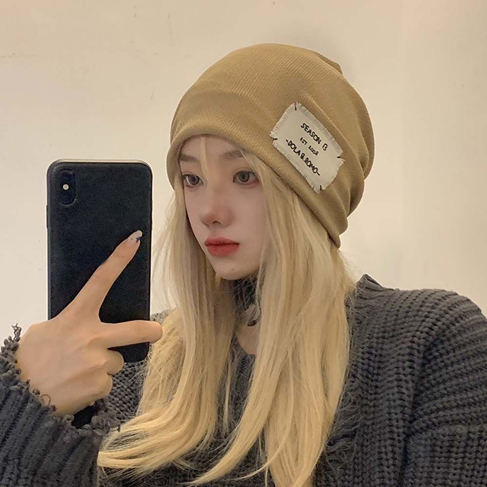 Nón beanie màu trơn thoáng khí thời trang hip hop