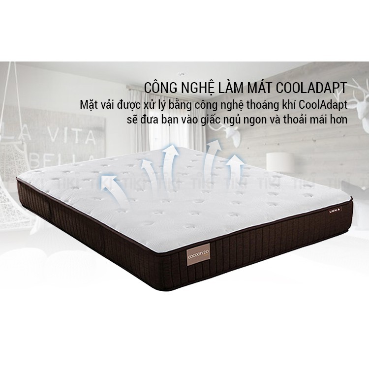 Nệm Lò Xo Liên Á COCOON 2.0 FIRM