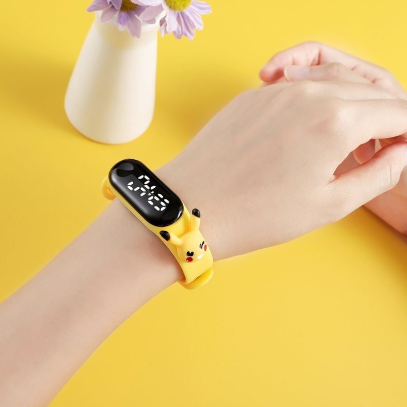 ( Đủ Mẫu) Đồng Hồ Trẻ Em ZGO DISNEY Silicon, Đồng Hồ Điện Tử Thông Minh Cho Bé