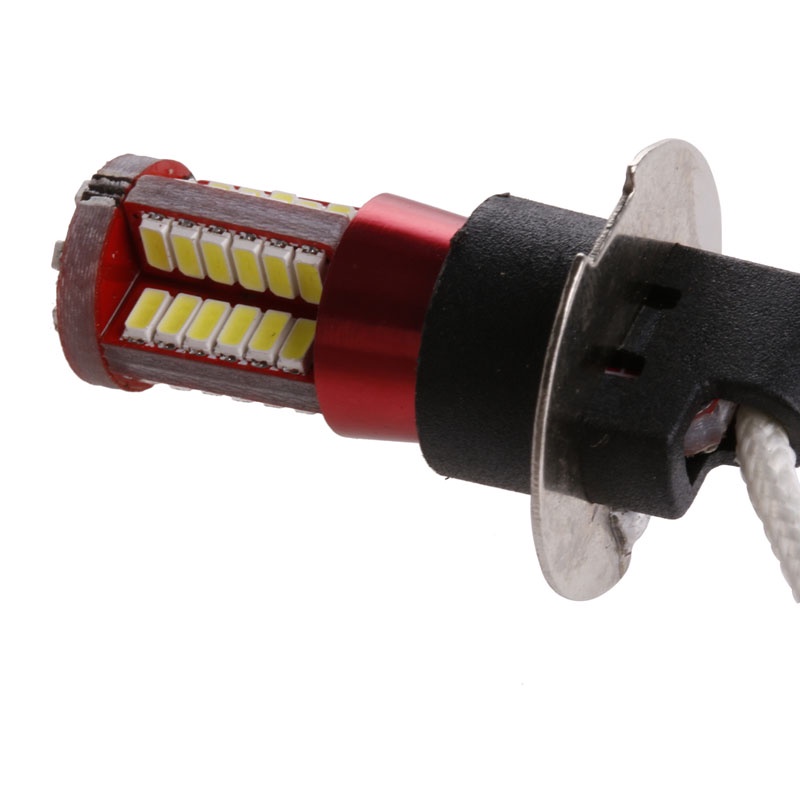 Bóng Đèn Pha Xe Hơi Ánh Sáng Trắng 12V H3 3014-57 Chất Lượng Cao