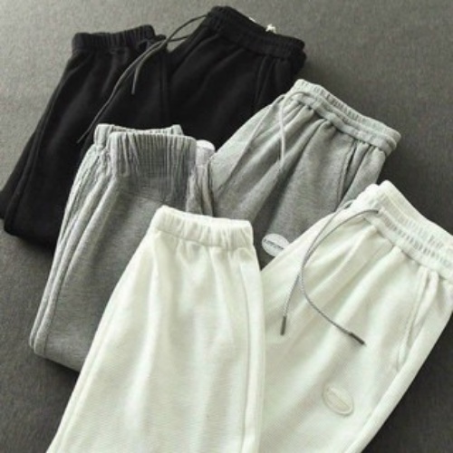 Quần Nỉ Jogger Bom chất Len Tổ ong Quảng Châu Cao Cấp PONY68