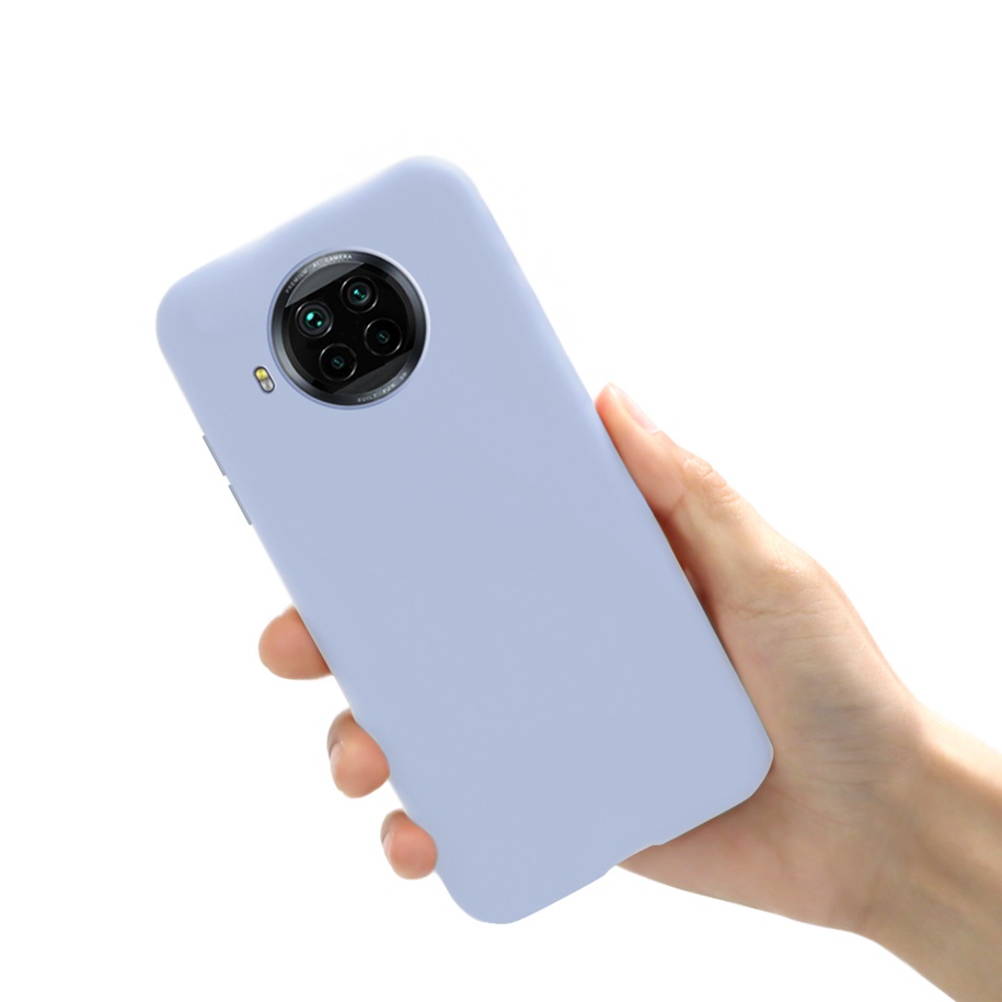 Ốp điện thoại mềm màu trơn 6.67 inch dành cho Xiaomi Redmi Note 9 Pro 5G Xiaomi Mi 10T Lite Mi10i 5G