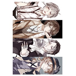 [HOT] Set 8 tấm tranh poster A3 Bungo Stray Dogs anime siêu chất