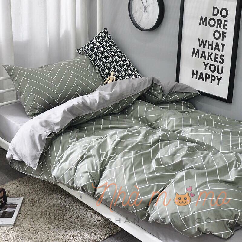[HÀNG NHẬP KHẨU - NỆM CAO DƯỚI 23CM] Bộ Chăn Ga Gối Cotton Poly Cao Cấp HOT TREND 2020 (chat chon mẫu) | BigBuy360 - bigbuy360.vn