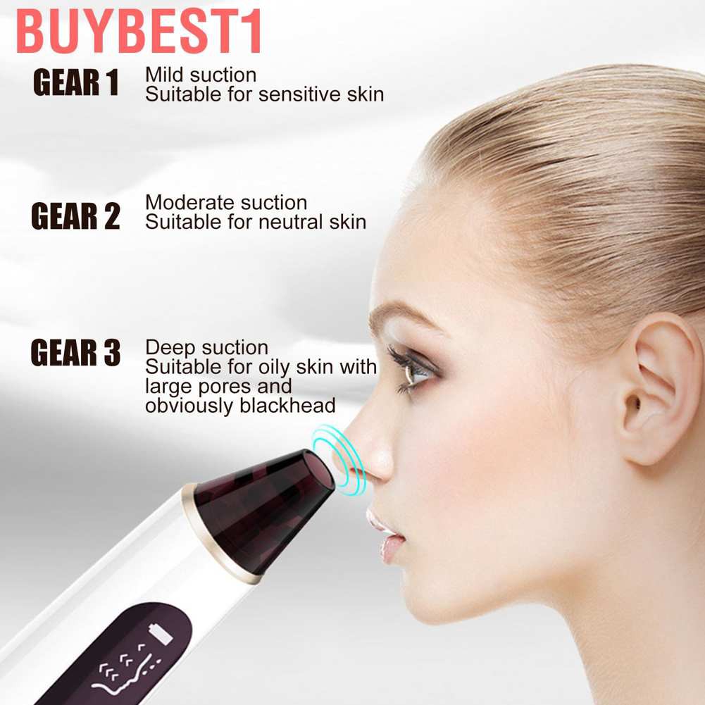 Buybest1 720P Visible Blackhead Vacuum Cleaner Extractor USB Pore Device