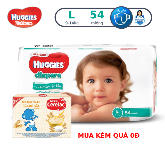 Tã Dán Huggies NB60 (dưới 5kg)