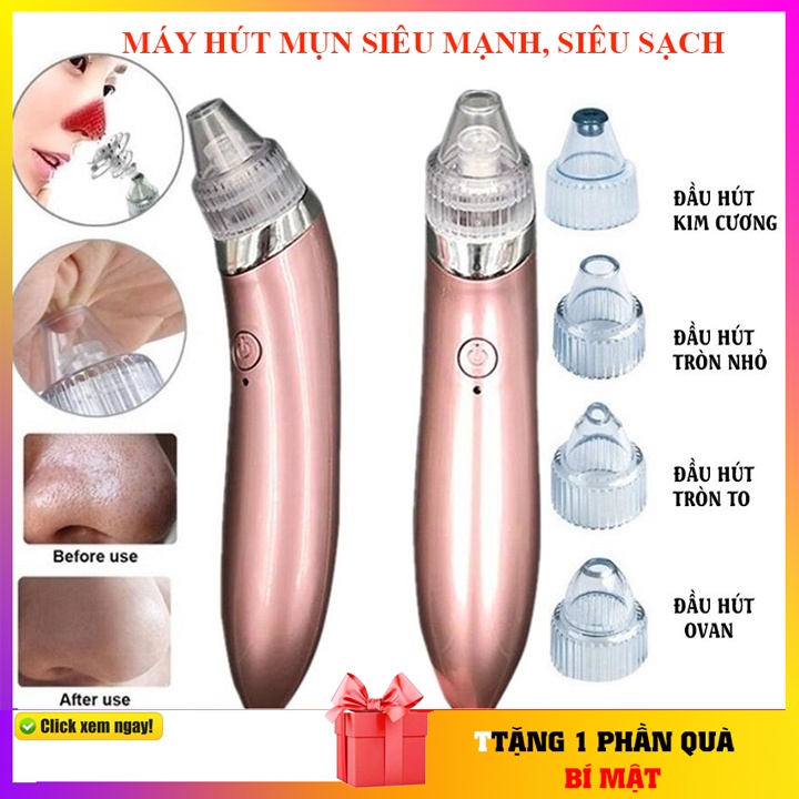 Máy hút mụn RT80808030 đầu đen cầm tay đa năng siêu sạch chuyên dùng trong spa