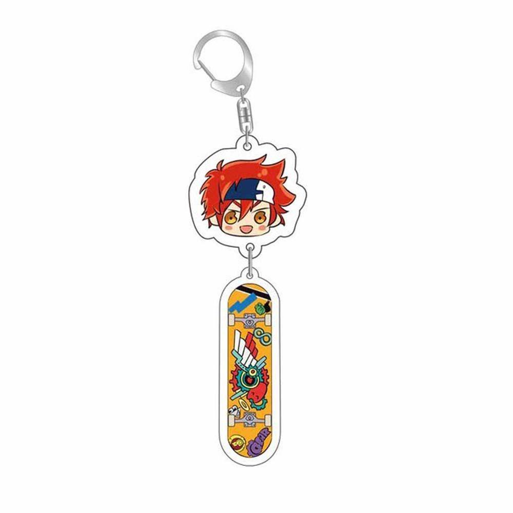 Móc Khóa Hai Mặt Bằng Acrylic Họa Tiết Hoạt Hình Anime Reki Kyan