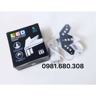 Đèn led kẹp mini