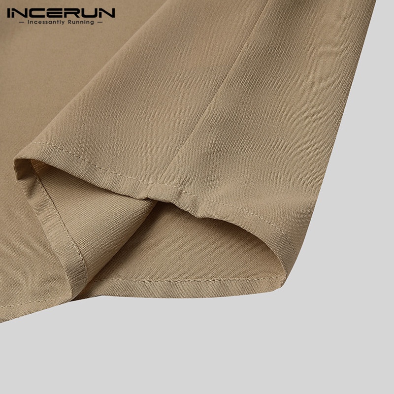 Áo Sơ Mi Nam Dài Tay Cổ Chữ V Cài Nút Thời Trang