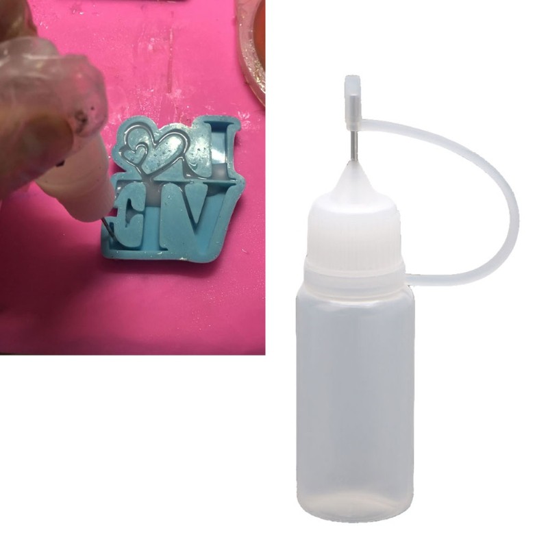 Set 10 chai rỗng đựng màu dung tích 10ml tiện lợi