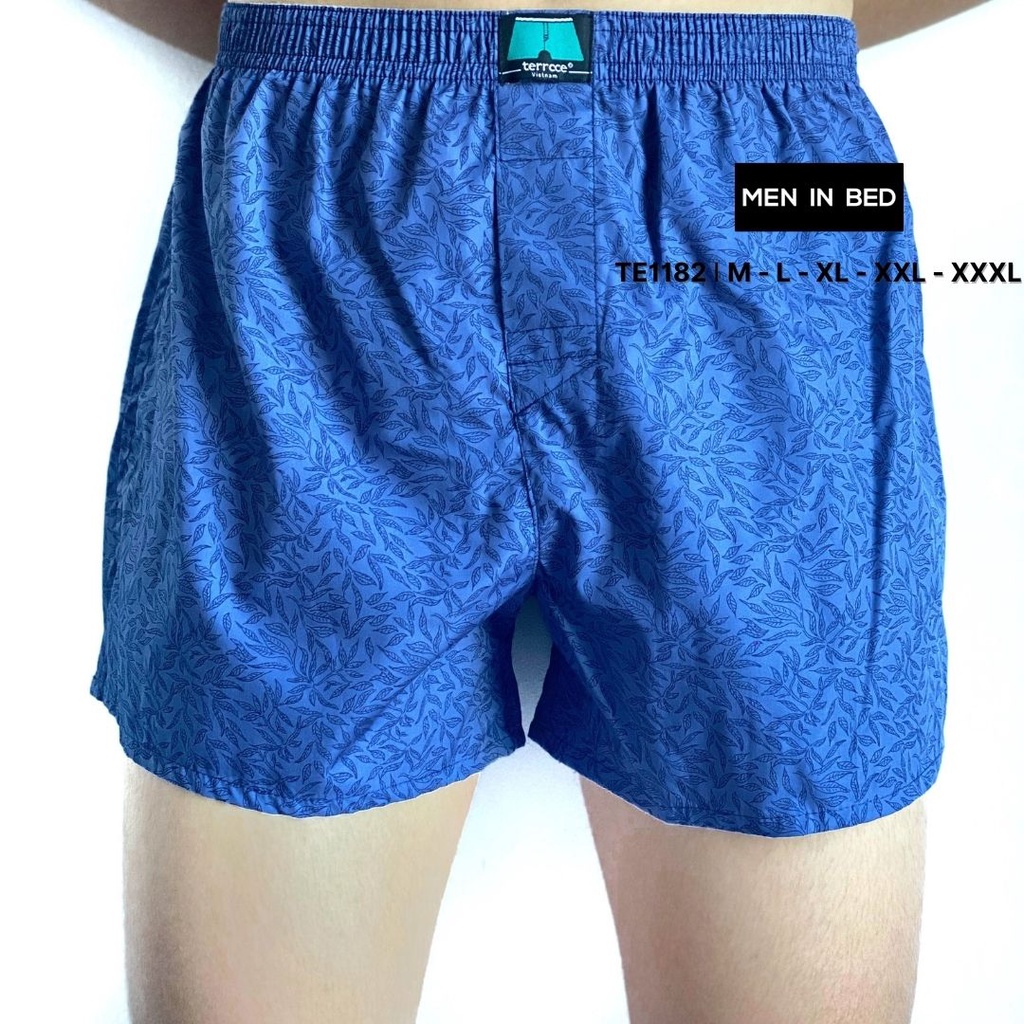 [100% Cotton] quần đùi nam mặc lót mặc ngủ thời trang Terrace - MEN IN BED | BigBuy360 - bigbuy360.vn