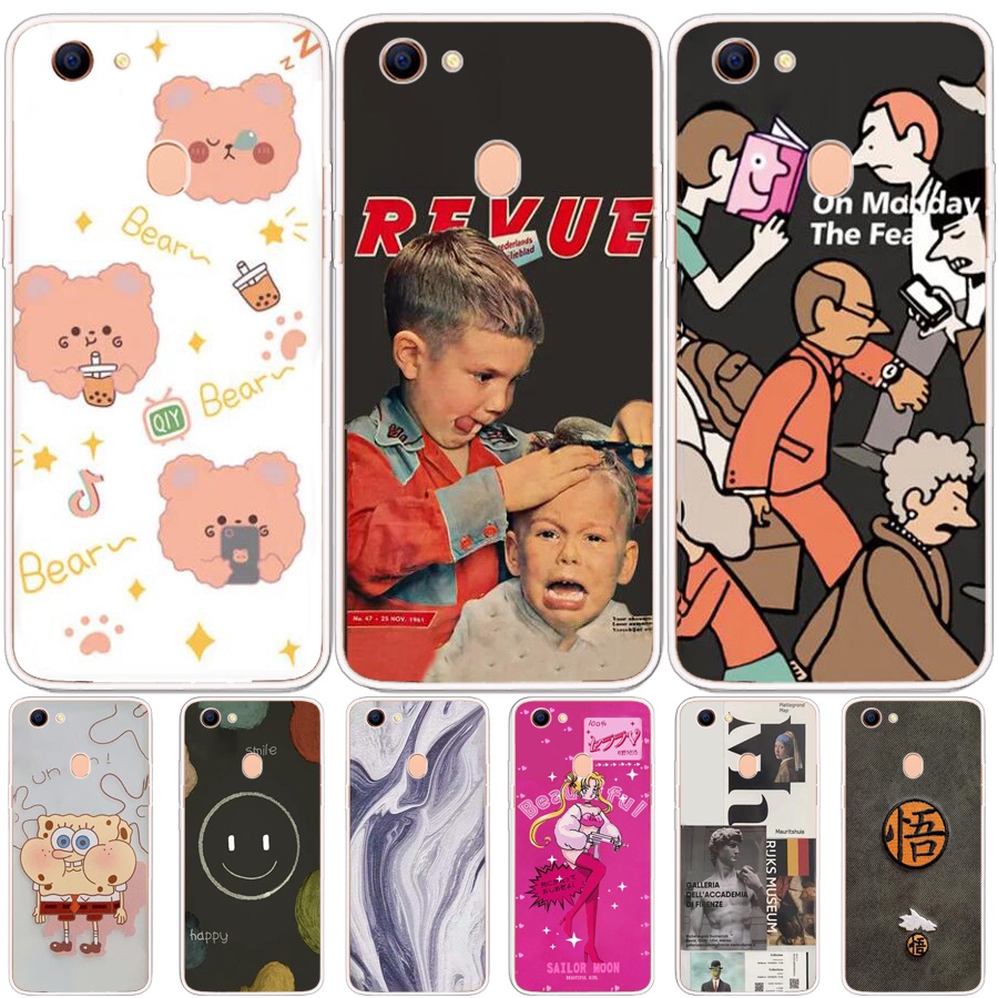 Ốp Lưng TPU silicone Cho Oppo F3 Plus F5 F7 F7 youth F9 F9 Pro