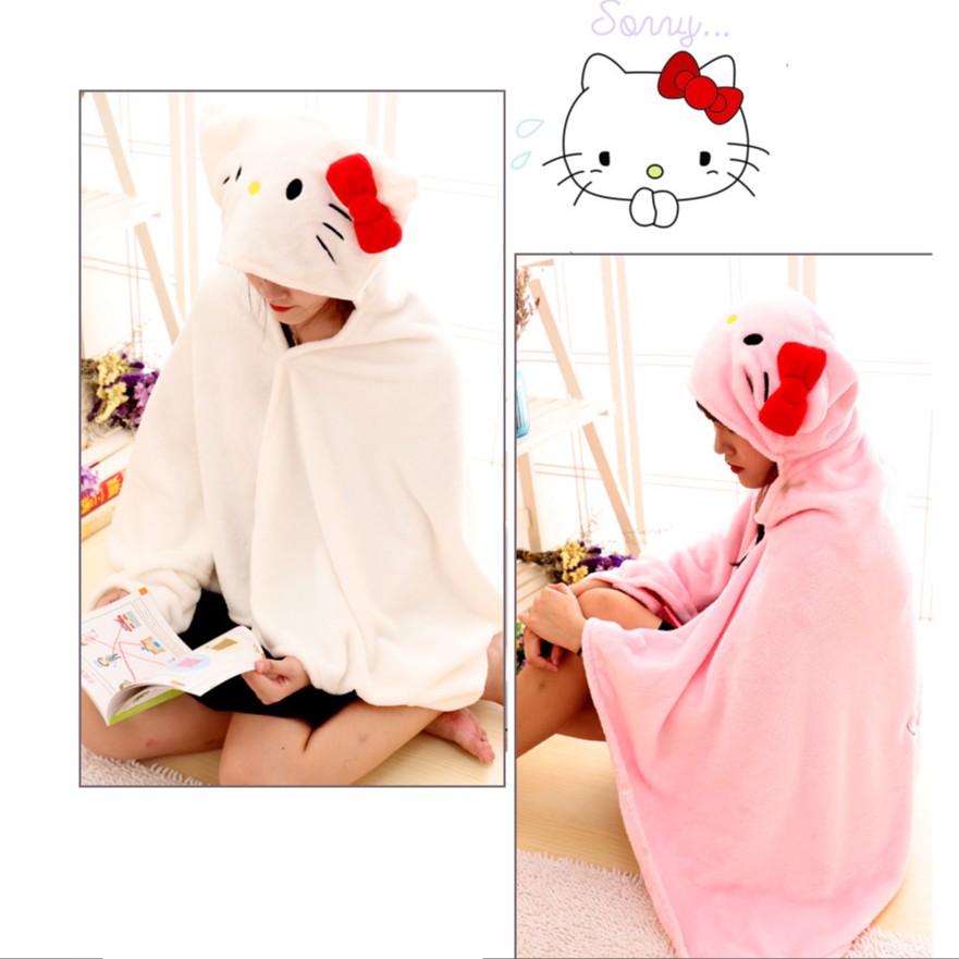 Áo Choàng Hình Hello Kitty Đáng Yêu Cho Bé 365