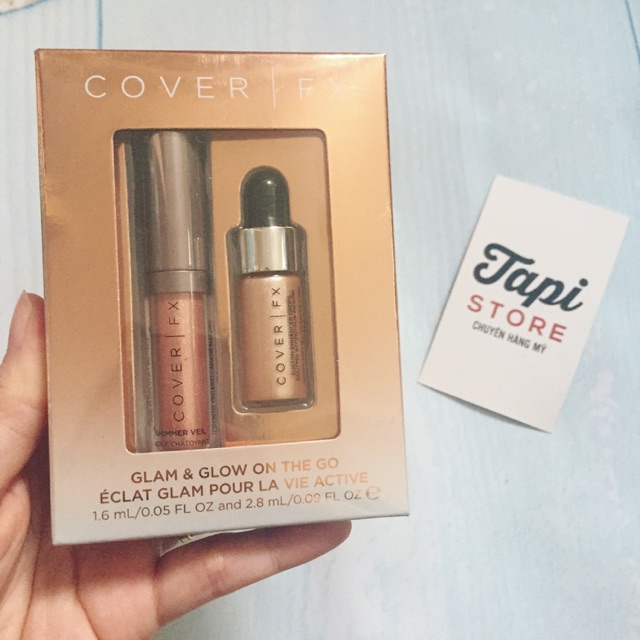 Set trang điểm Cover FX Glam &amp; Glow On The Go Minis Set