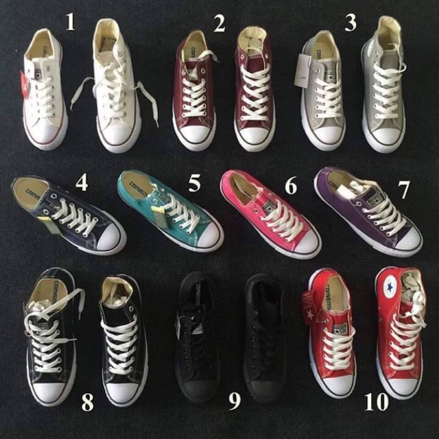 Converse cổ thấp