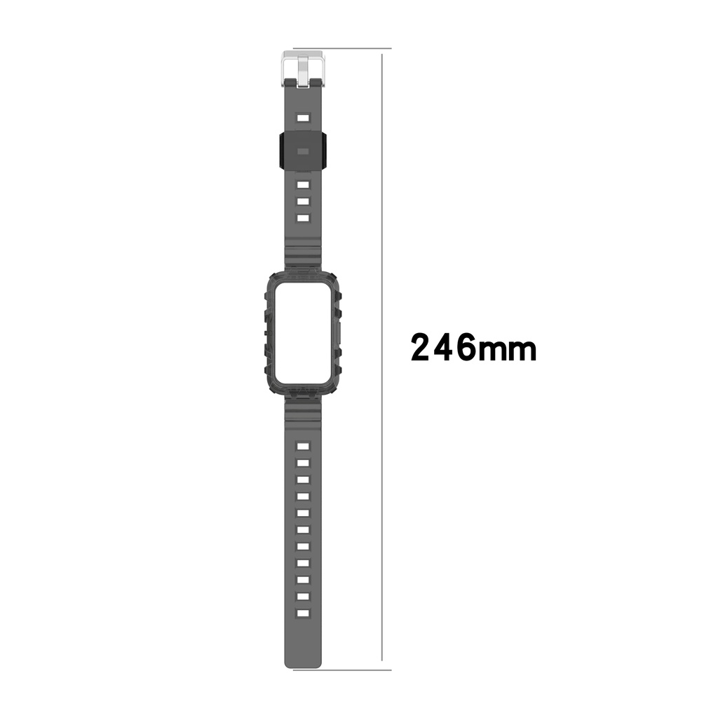 Dây Đeo Silicone Trong Suốt Cho Đồng Hồ Thông Minh Huawei band 6 7 Honor band 6 pro