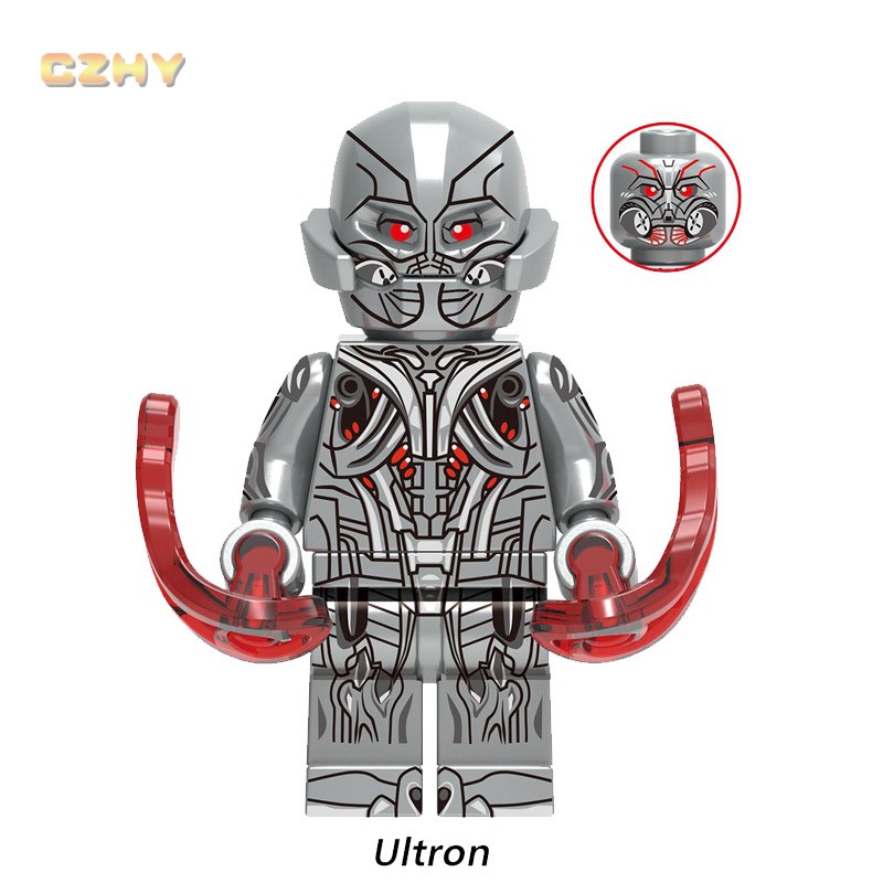 Mô Hình Nhân Vật Iron Man MK17 MK33 MK43 MK45 Ultron X0267