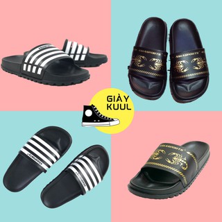 Dép quai ngang Asia kẻ sọc và bọ cạp 😍 Giày KUUL