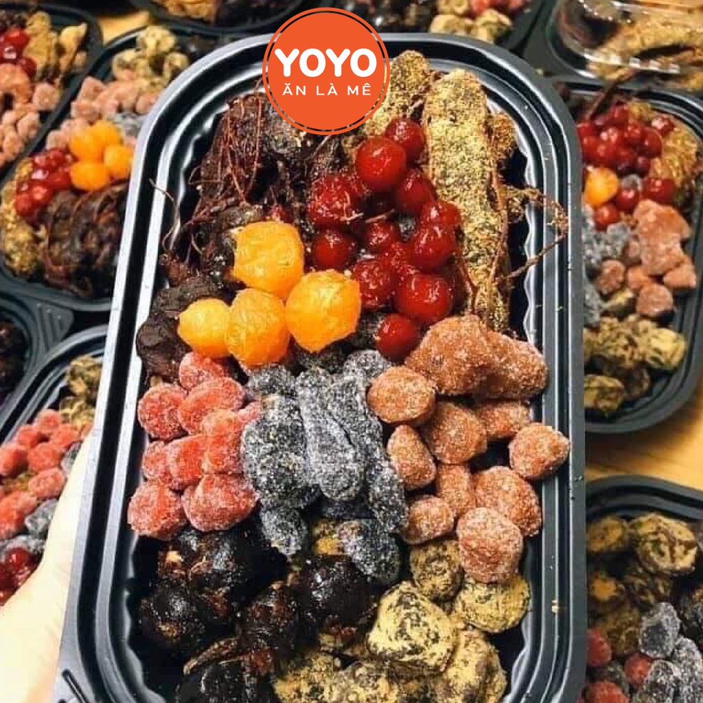 Ô Mai Mix 9 Vị 500g-Đồ Ăn Vặt Yoyo &quot;Ăn là mê&quot;