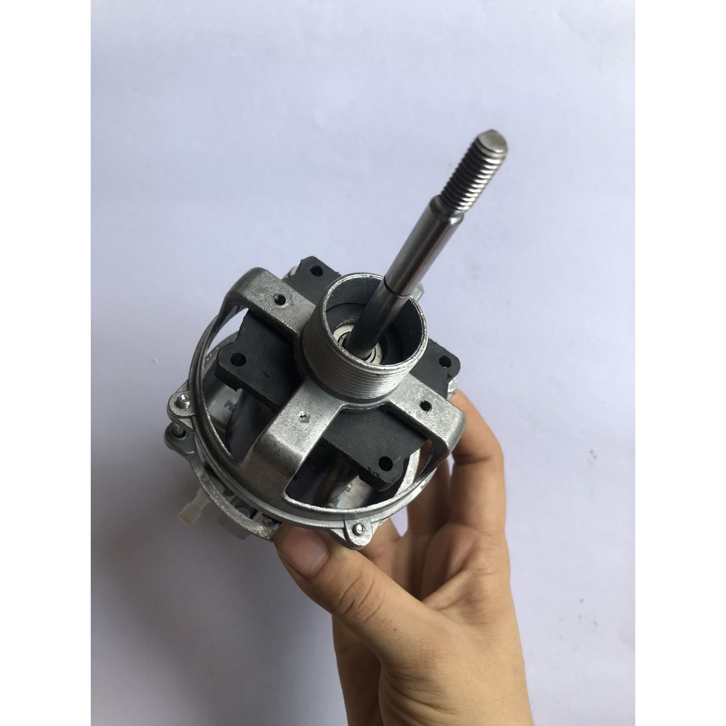 Đầu quạt 12v DC motor 750 ( có túp năng đảo hướng ,có cốt, trục trước, trục sau)