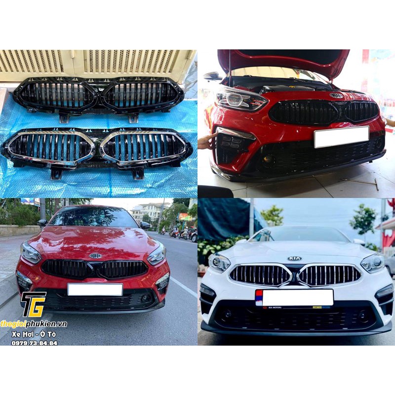 Mặt Calang, Ca lăng độ cho Kia Cerato 2019-2020 cao cấp kiểu BMW