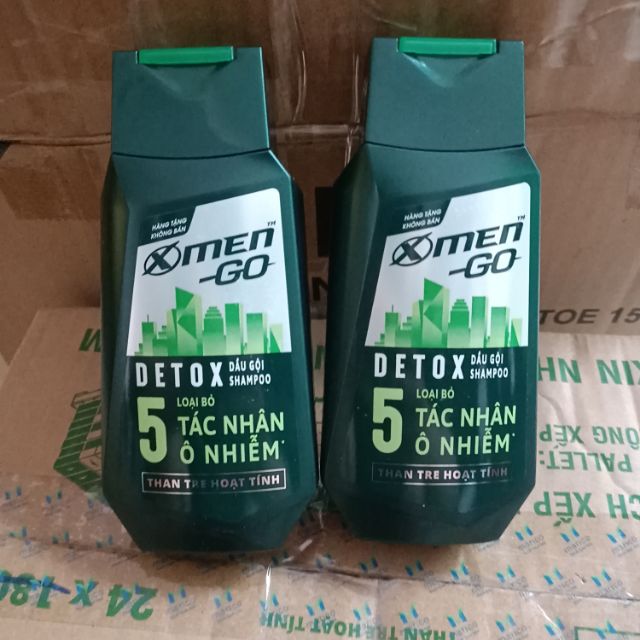 Dầu gội X-MEN GO DETOX 150g
