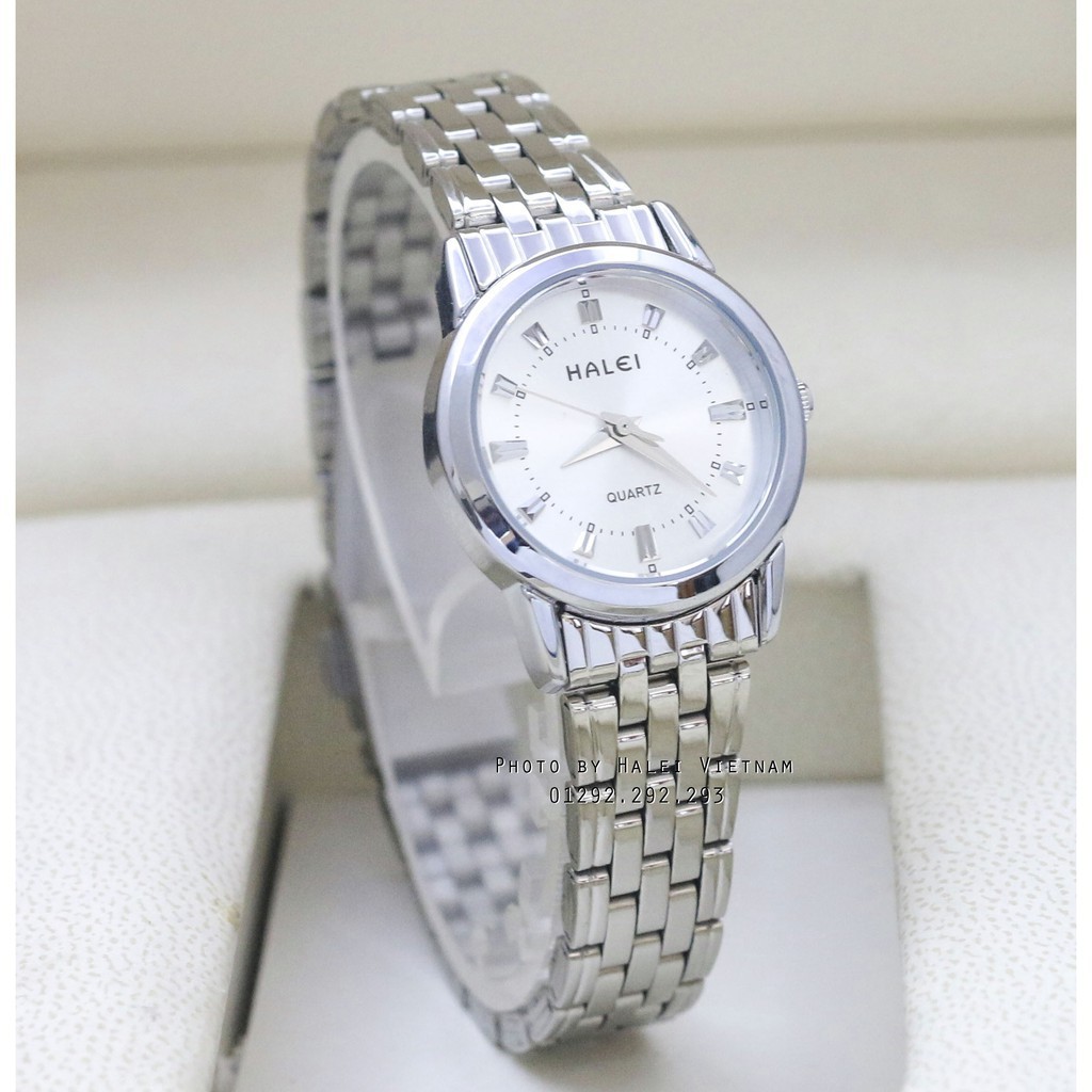 Đồng hồ nữ Halei 502 sang chảnh chính hãng giá rẻ chống nước, chống xước tốt + tặng kèm pin mới | BigBuy360 - bigbuy360.vn