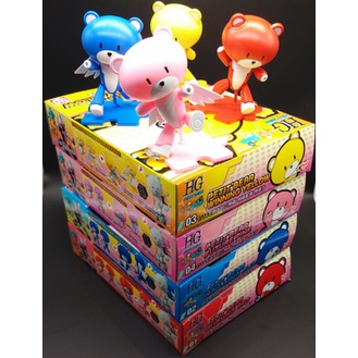mô hình Set Combo lắp ráp 4 bộ gấu Petit Bear A1
