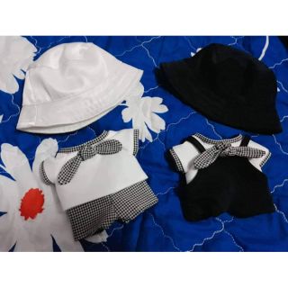 (Outfit doll) Set Nơ Kèm Mũ