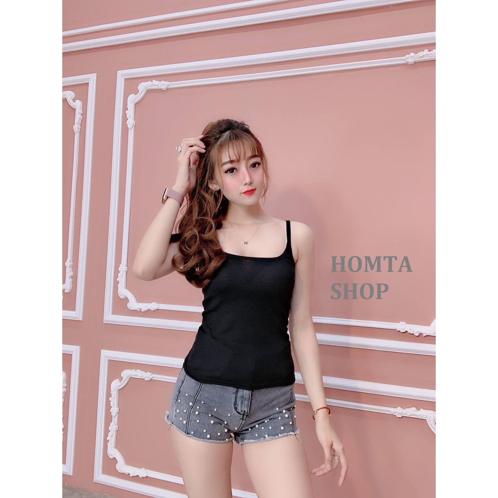 Áo Hai Dây nhiều màu Form Đẹp Giá chuẩn