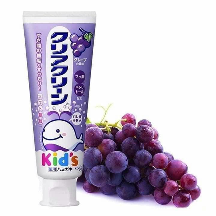 Kem Đánh Răng Trẻ Em Kao Kids Nhật Bản Dành Cho Bé Từ 3 Tuổi - 70g