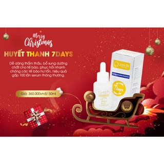 Huyết thanh trắng da 7 days Queenie skin