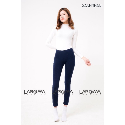 Quần giữ nhiệt NỮ Laroma chất cotton co giãn mềm mịn giữ nhiệt đối đa