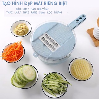 Bộ dụng cụ bào sợi bào rau củ quả bằng lúa mạch