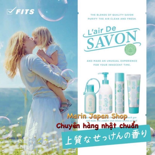 (Sale 300k-&gt;160k) Kem chống nắng cao cấp cho mẹ và bé và cho da nhạy cảm Savon SPF30, PA+++ Nhật Bản