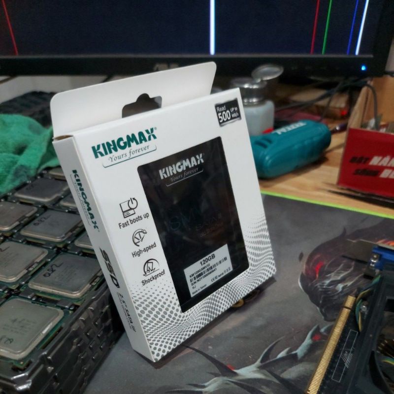 Ổ CỨNG SSD KINGMAX 120GB CHÍNH HÃNG!!! | BigBuy360 - bigbuy360.vn