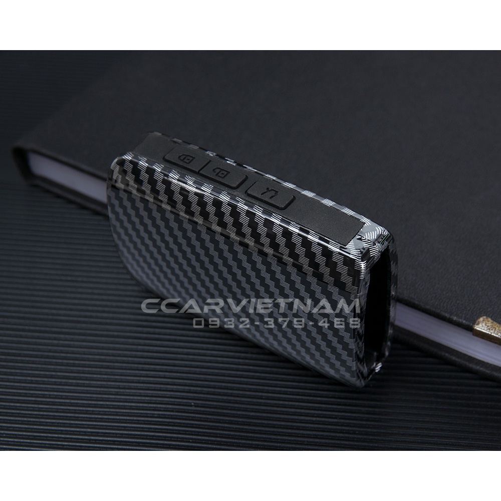 Ốp Chìa Khoá Mazda 3 (2020-2023), Mazda CX3, CX-30 (2021-2023) - Bọc Khoá Ô Tô Vân Carbon Cao Cấp Loại I - Ccar Vietnam