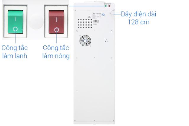 Cây nóng lạnh Midea YD1518S-X - Hàng trưng bày - Bảo hành 12 tháng