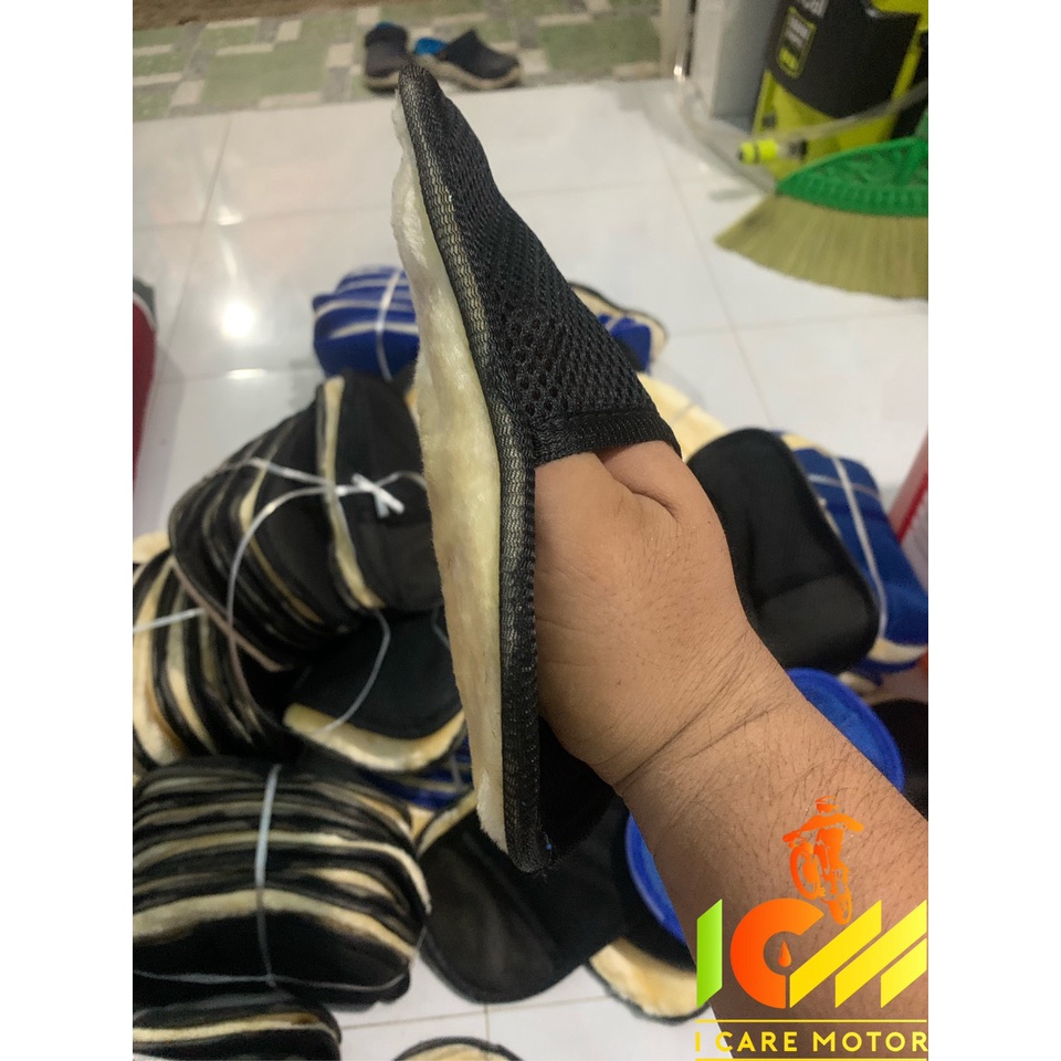 Găng Tay Rửa Xe Lông Cừu Ngắn