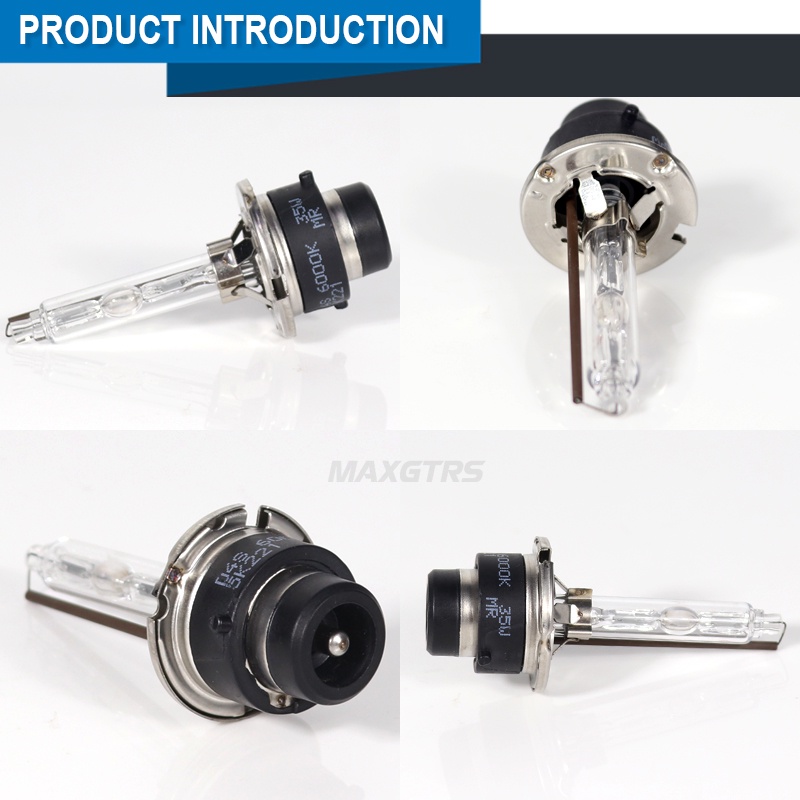 Set 2 đèn LED Xenon MAXGTRS HID 35W D1S D2S D2R D3S D4S D4R 4300K 4500K 5000K 5500K 6000K 8000K cho xe hơi
