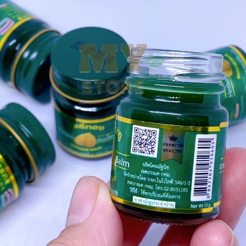 (Chính Hãng) Dầu Cù Là Bồ Đề Poothong Massage Balm Thái Lan 15g