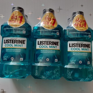 Nước Súc Miệng Listerine Cool Mint 250mnl combo 3 chai