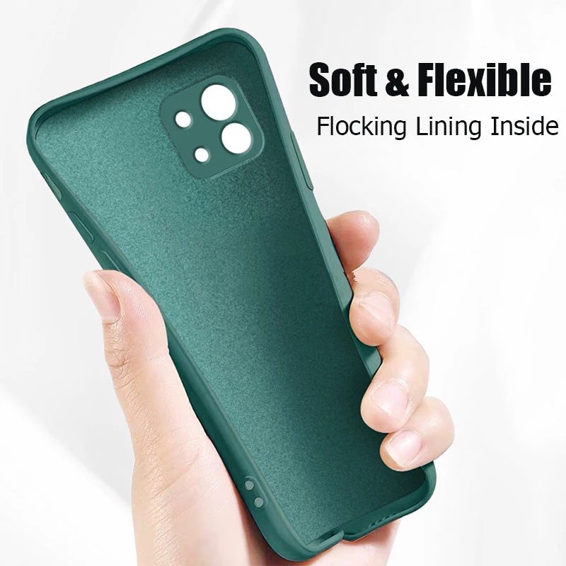 Ốp điện thoại silicone chống sốc bảo vệ camera cho Oppo A55 A95 A54 A74 A94 4g 5g