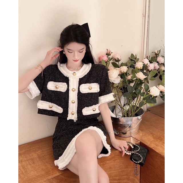 Set Tweed Sang Chảnh Có Tách Lẻ