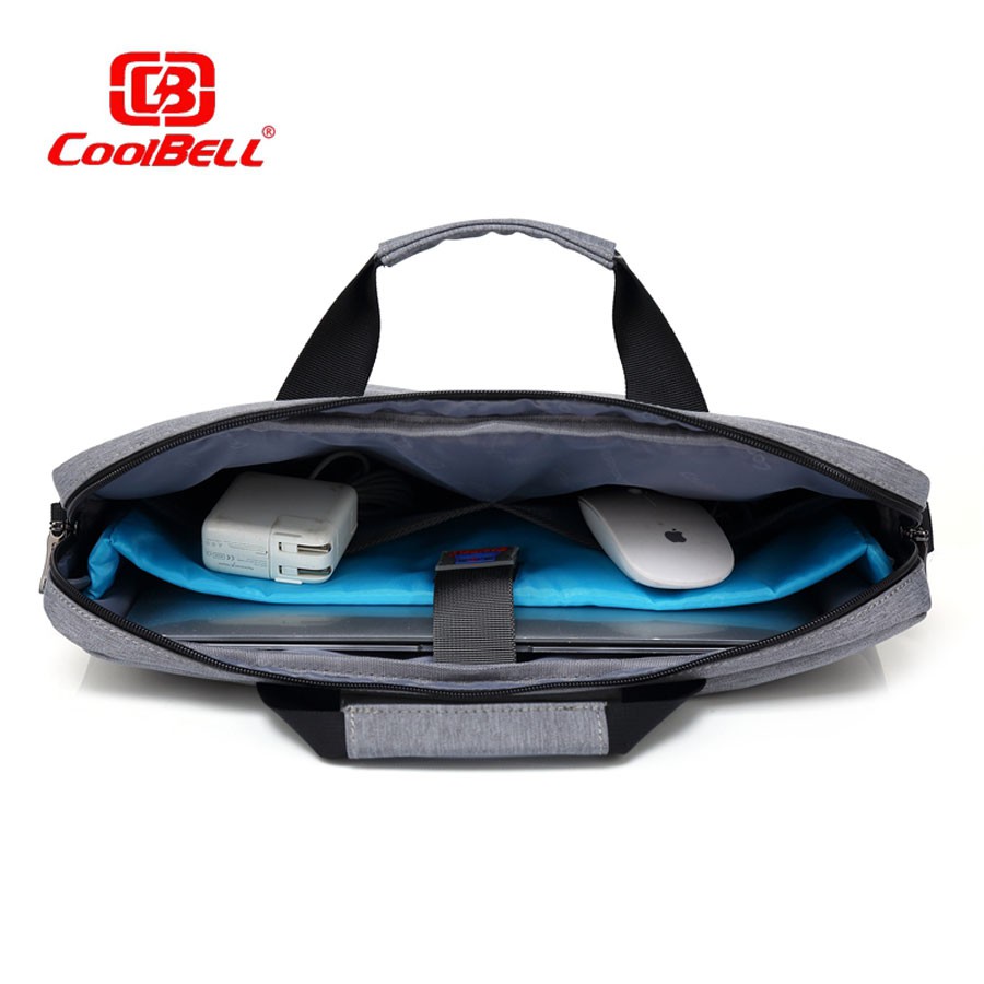 [Freeship 99k Toàn Quốc]Cặp đựng Laptop coolbell 0109 15.6'' (màu đen)