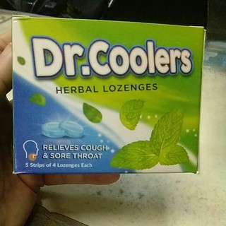 Kẹo ngậm bạc hà Dr.coolers (hộp 20viên)