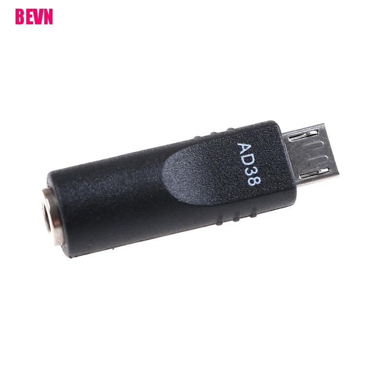 Set 2 Đầu Chuyển Đổi Dc Từ 3.5mm X 1.1mm Sang Micro Usb 5 Chuyên Dụng