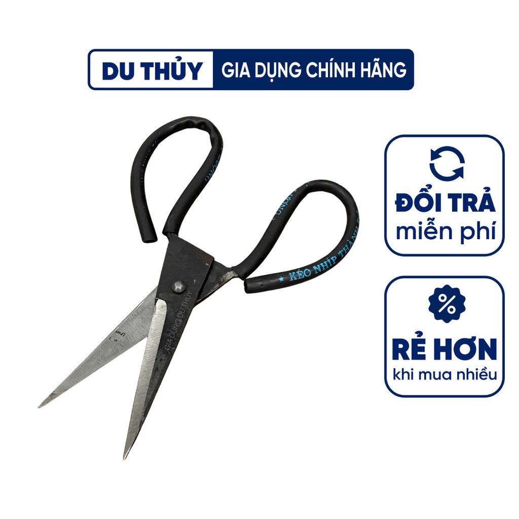 Kéo thép, kéo sắt cắt cá chuyên dụng lưỡi kéo siêu bén làm cá, mực, tôm, hải sản cực nhanh thương hiệu Thành Đô