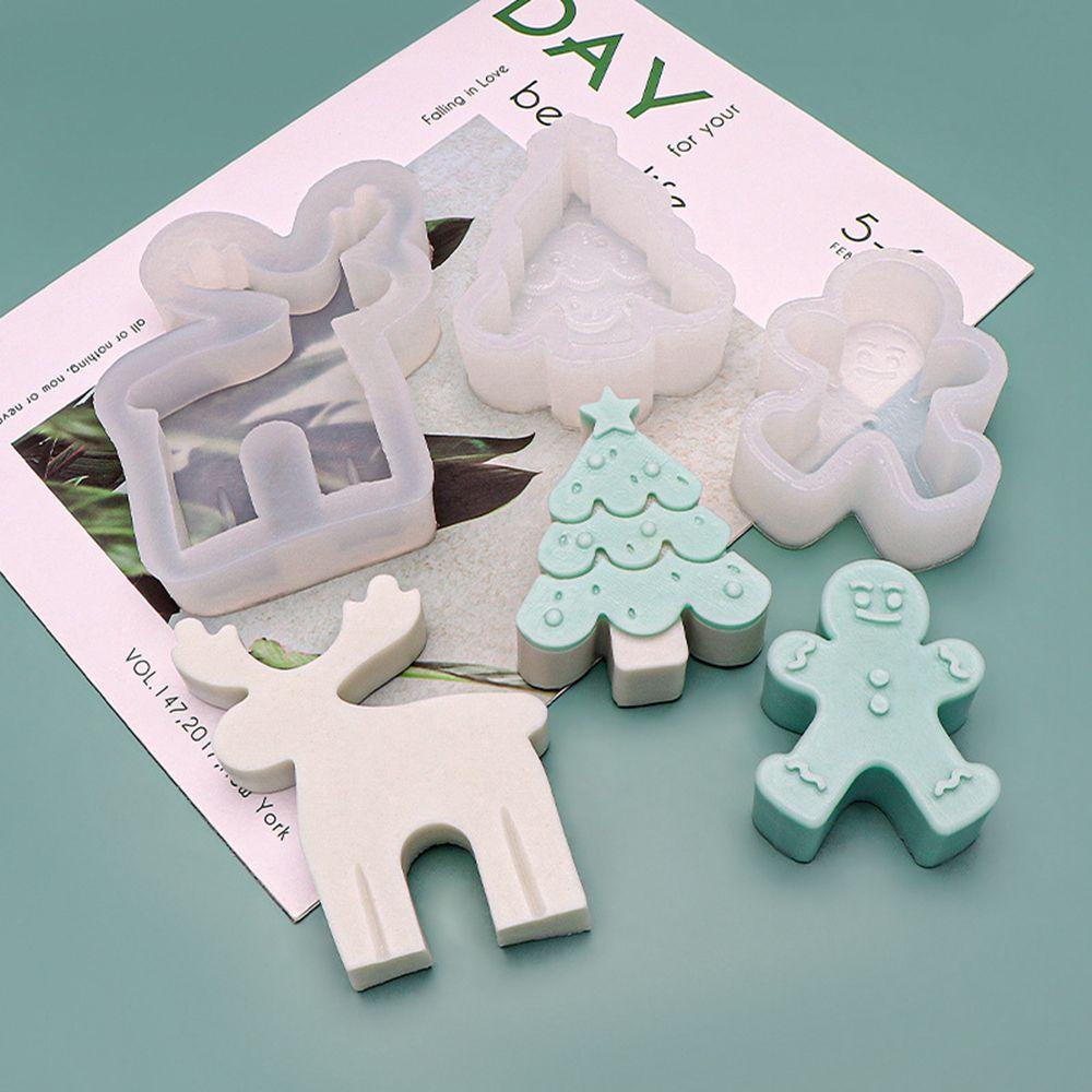 Khuôn Làm Nến Hình Hươu Cao Cổ Trang Trí Giáng Sinh